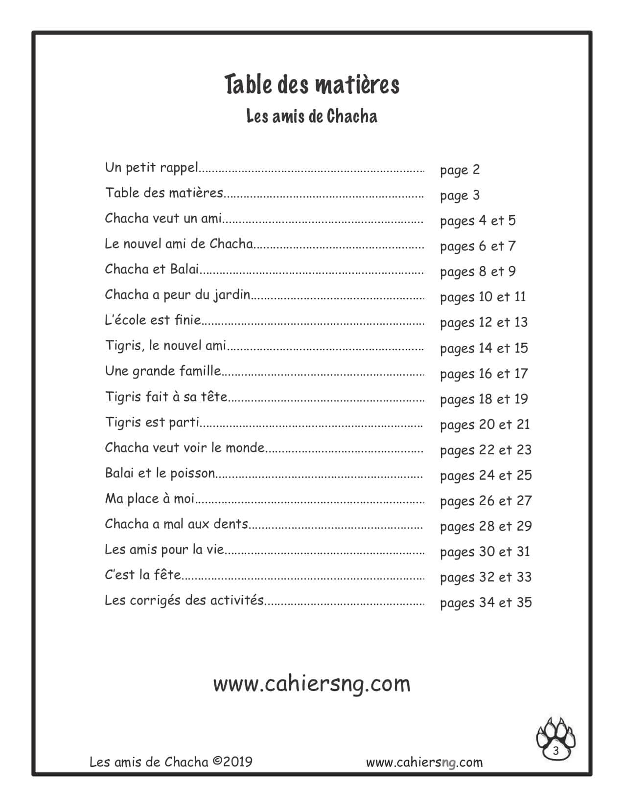 Chacha et ses amis - (2e/3e) – Image 2