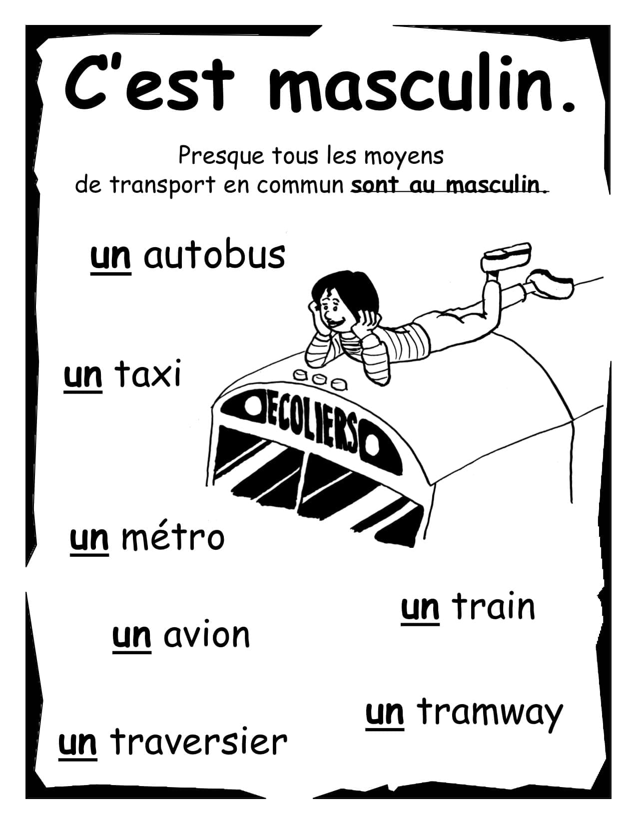 Féminin ou masculin ? - PDF - (5e/6e) - NOUVEAUTÉ !! – Image 4