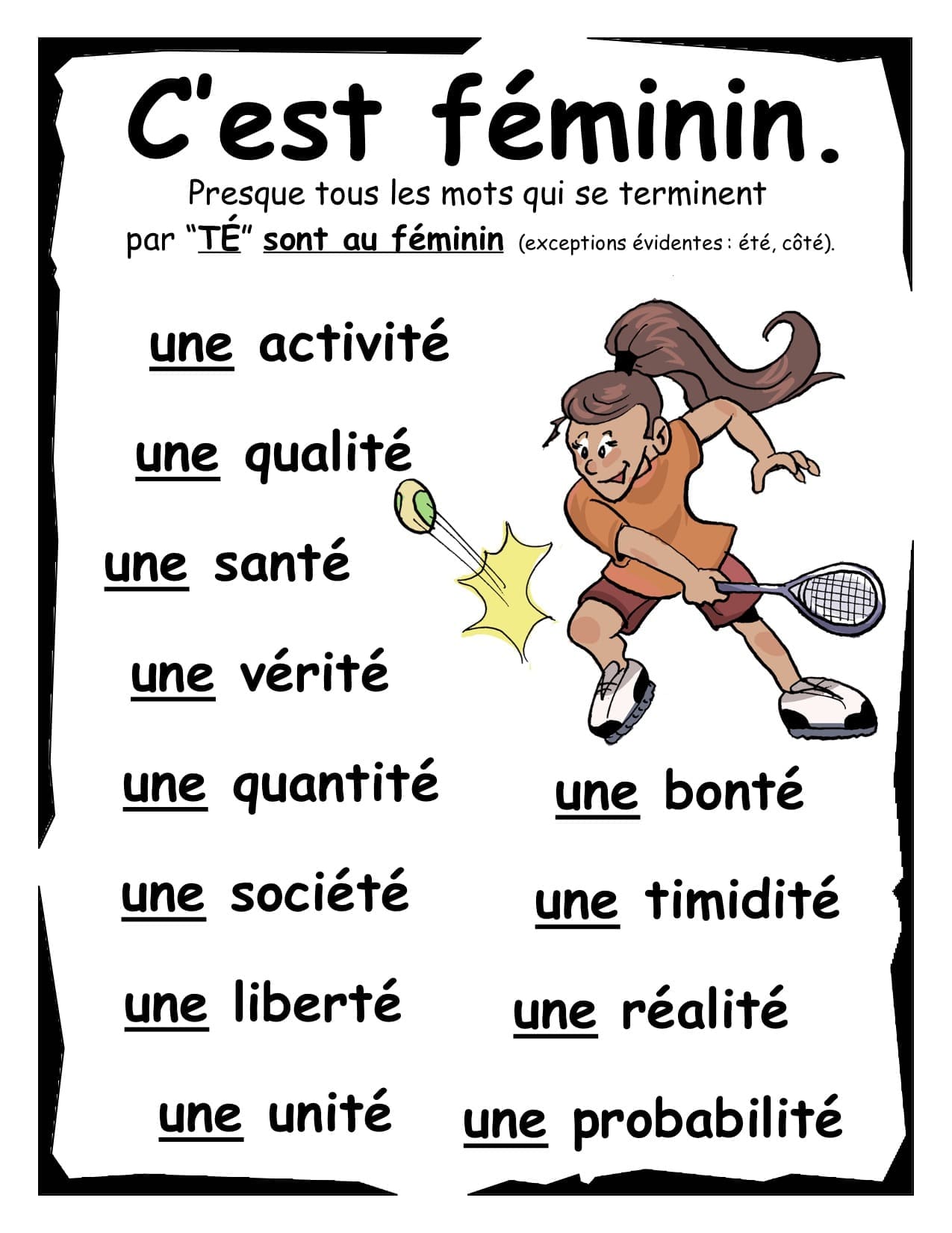 Féminin ou masculin ? - PDF - (5e/6e) - NOUVEAUTÉ !! – Image 3