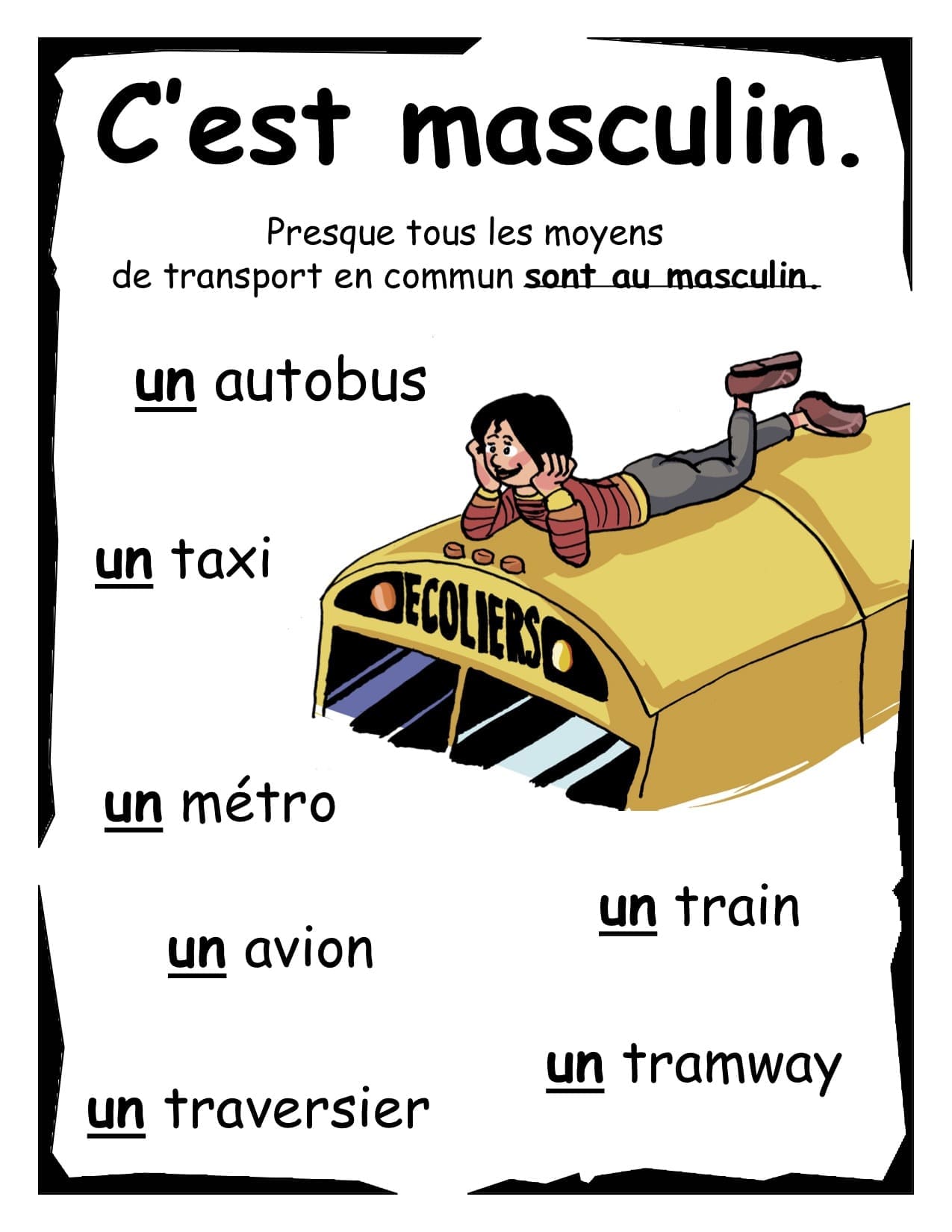 Féminin ou masculin ? - PDF - (5e/6e) - NOUVEAUTÉ !! – Image 5