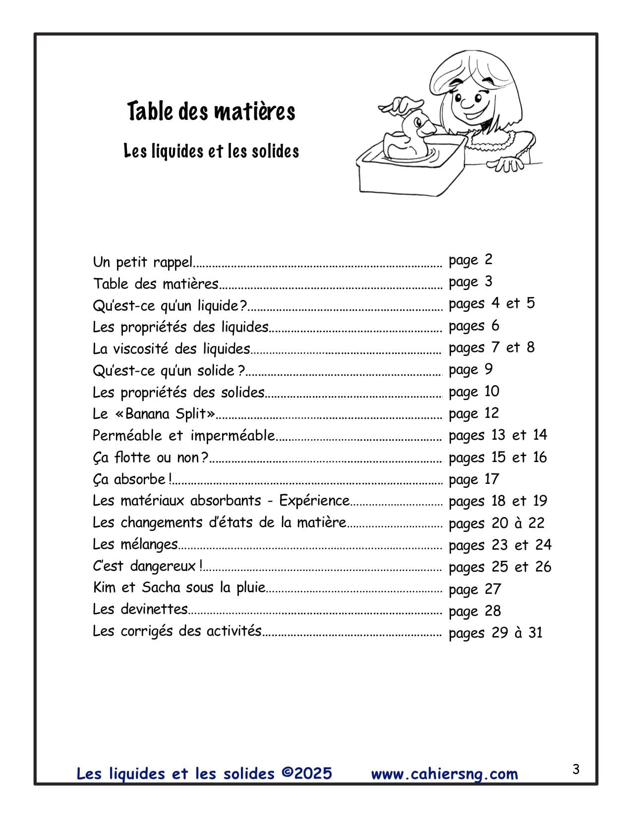 Les liquides et les solides (2e/3e) - Nouvelle série ! - NOUVEAUTÉ ! – Image 2