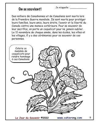 Le jour du Souvenir (4e/5e/6e) - On se souvient !