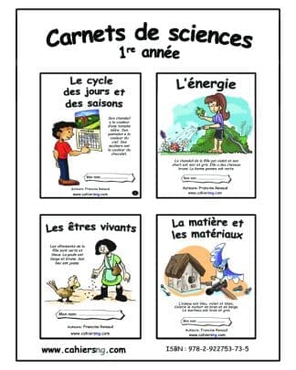 Carnets de sciences (1re année) - PDF