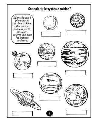 L'espace - (6e) - Les planètes