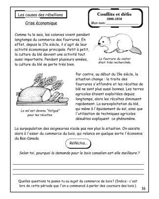 Conflits et défis (7e) - Crise économique