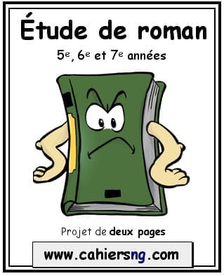 Étude de roman - PDF - 6e et 7e années
