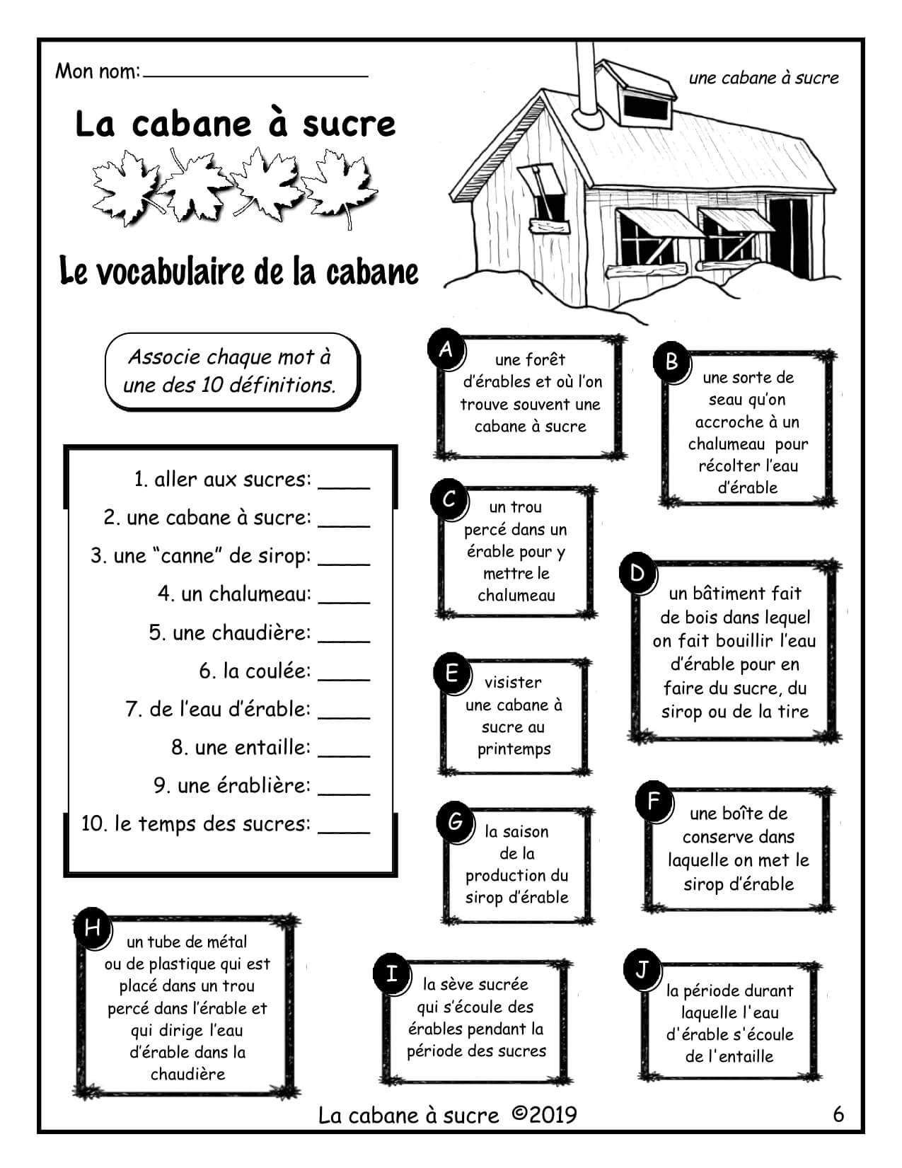 La cabane à sucre - (5e et 6e années) – Image 3