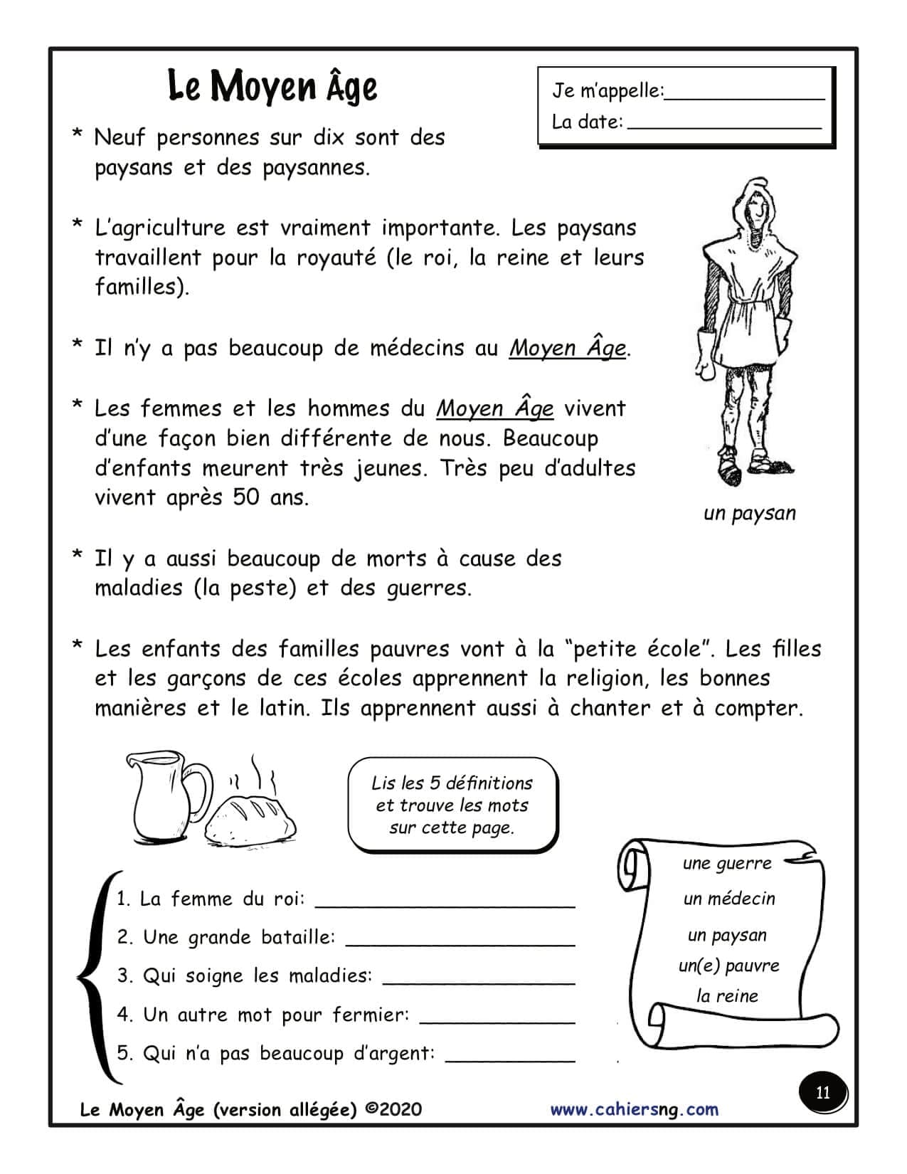 Le Moyen Âge - (4e/5e) – Image 3