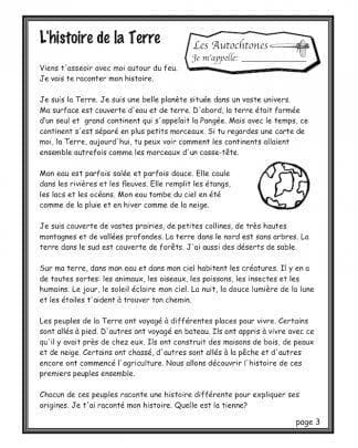 L'histoire de la Terre (5e/6e)
