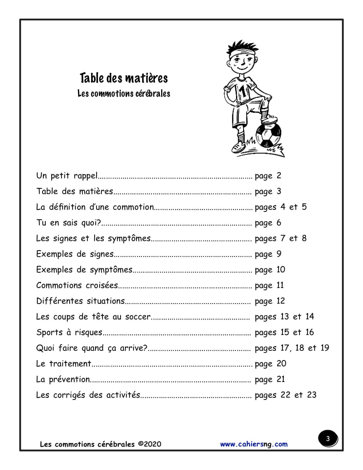 Les commotions cérébrales - PDF - (7e/8e) – Image 2