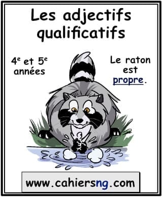Les adjectifs qualificatifs - (4e/5e)
