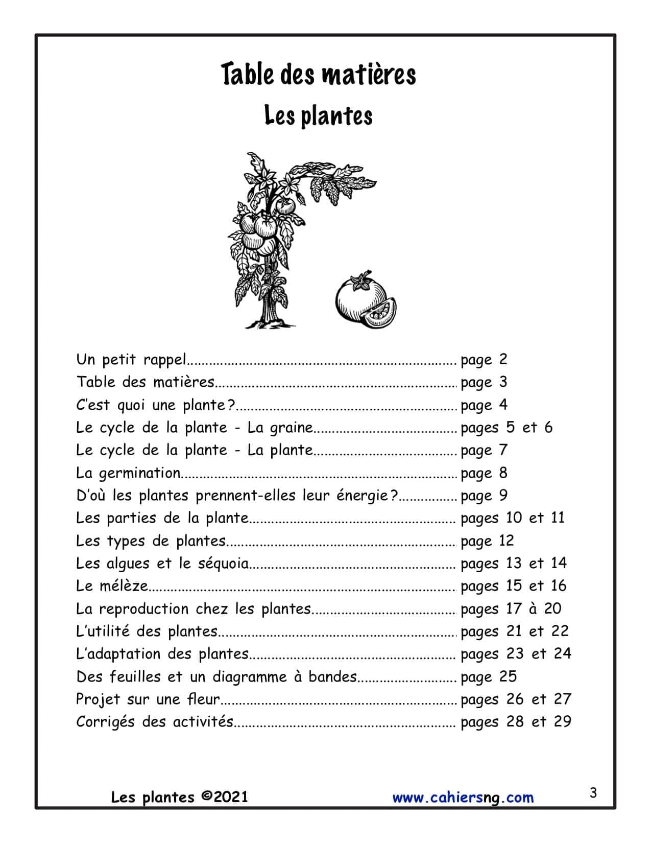 Les plantes (3e) - Nouvelle série ! – Image 2