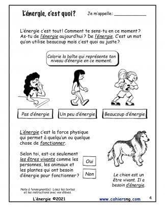 L'énergie - Nouvelle série (1re/2e) - C'est quoi ?