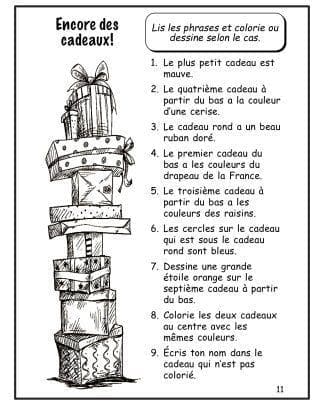 Noël et l'hiver (3e/4e) - Encore des cadeaux !