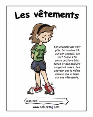 PDF - Les vêtements (4e/5e) - "HYBRIDE"
