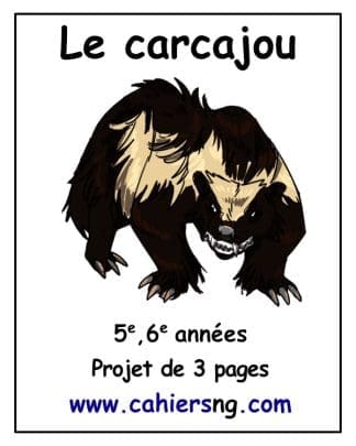 Le carcajou (5e/6e) - PDF