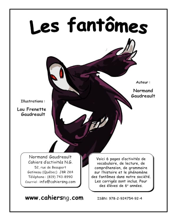Les fantômes (6e année) - PDF