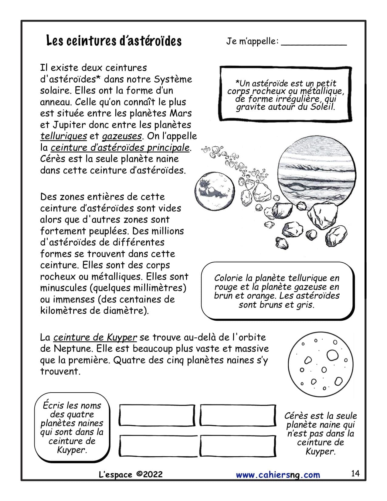 L'espace (6e année) - Nouvelle série ! NOUVEAUTÉ !! – Image 3