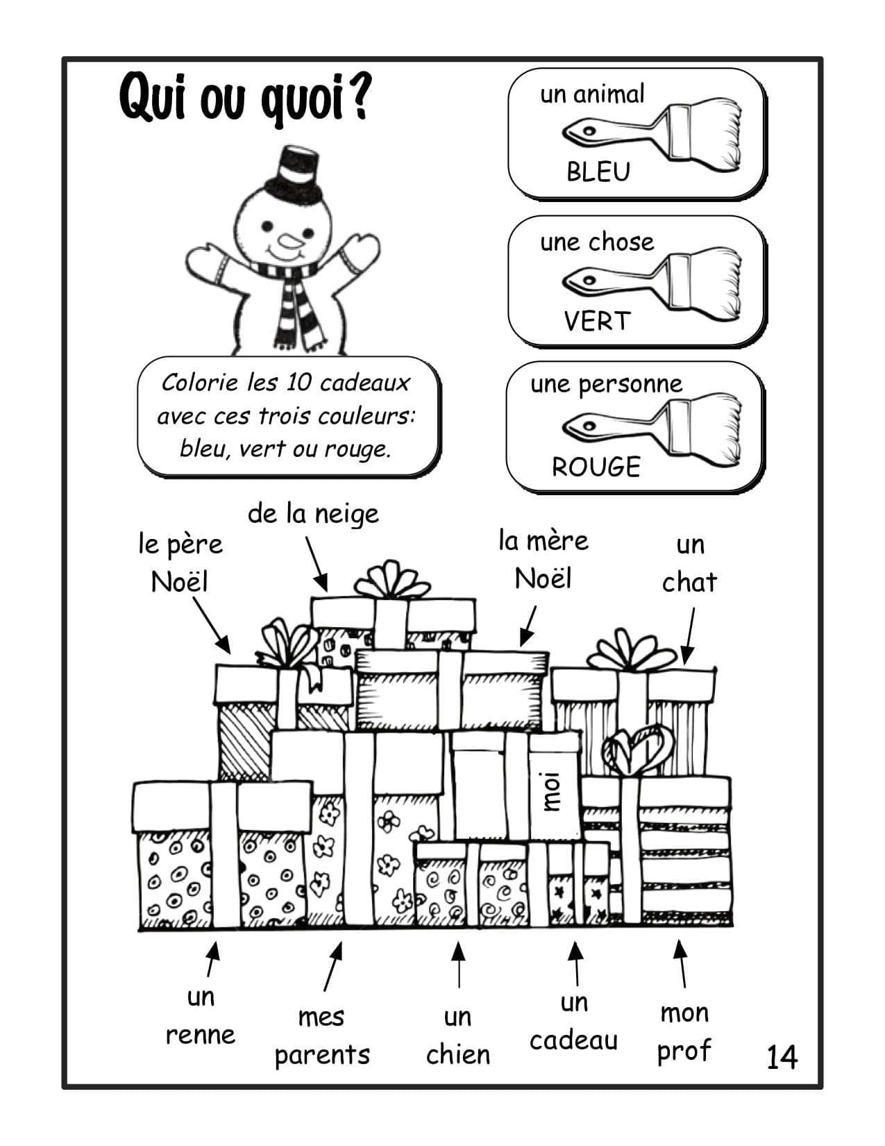 Bientôt Noël! (1re/2e) - PDF - "HYBRIDE" – Image 2