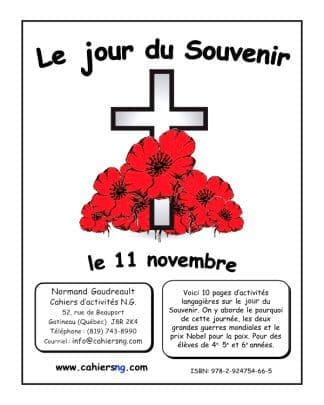 Le jour du Souvenir - (4e/5e/6e années)