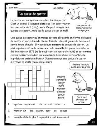 Je comprends ! (5e/6e) - La queue de castor