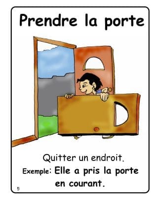 Je donne ma langue au chat - Prendre la porte