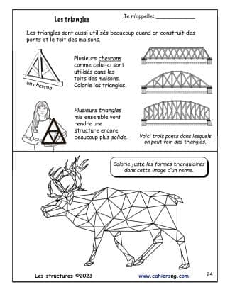Les structures (3e/4e) - Les triangles