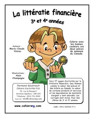 La littératie financière - (3e/4e années) - NOUVEAUTÉ !!