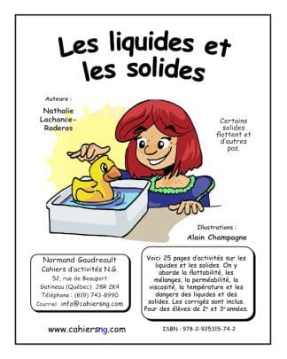 Les liquides et les solides (2e/3e) - Nouvelle série ! - NOUVEAUTÉ !